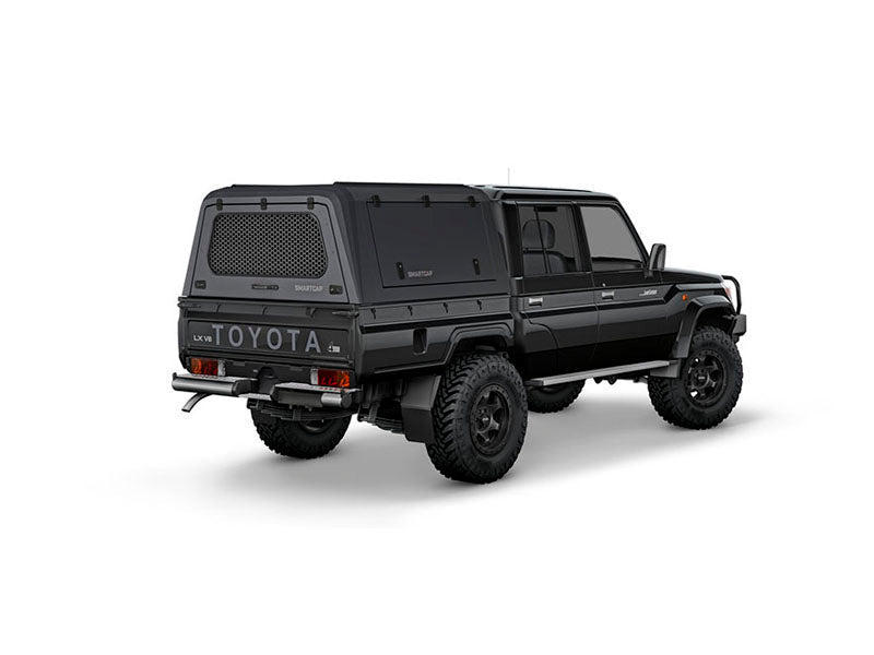 RSI SMARTCAP HARD TOP EVO LC DEFENDER /LAND CRUISER  (NO GLASS) - TOYOTA LAND CRUISER DOUBLE CAB SB-5'  1997-2020  NERO OPACO