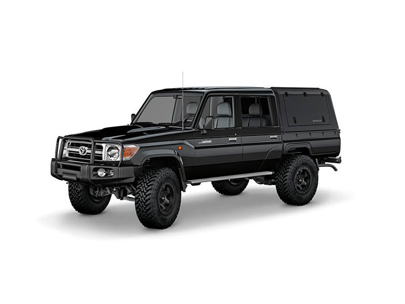 RSI SMARTCAP HARD TOP EVO LC DEFENDER /LAND CRUISER  (NO GLASS) - TOYOTA LAND CRUISER DOUBLE CAB SB-5'  1997-2020  NERO OPACO
