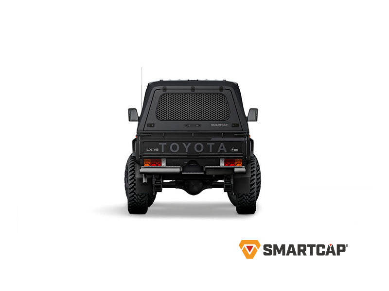 RSI SMARTCAP HARD TOP EVO LC DEFENDER /LAND CRUISER  (NO GLASS) - TOYOTA LAND CRUISER DOUBLE CAB SB-5'  1997-2020  NERO OPACO