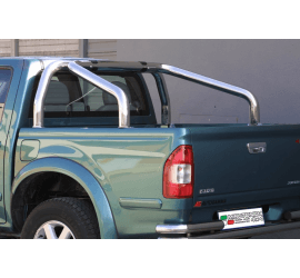 Roll Bar Isuzu D-Max 4 WD Crew 3.0 04/06-Versione Nera
