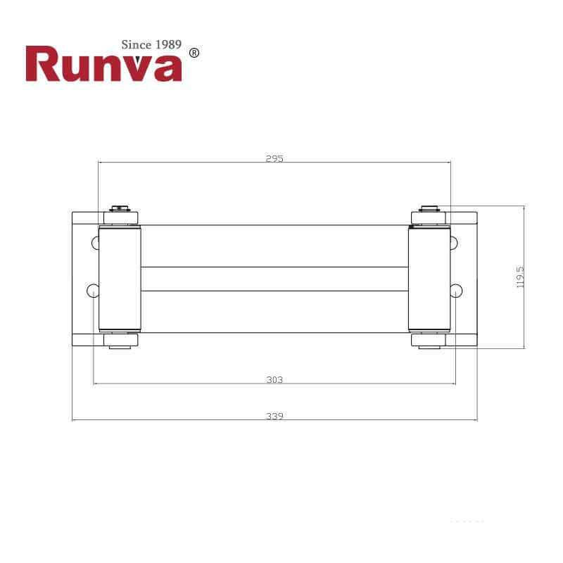 GUIDA A RULLI PER VERRICELLO IDRAULICO HW10000
