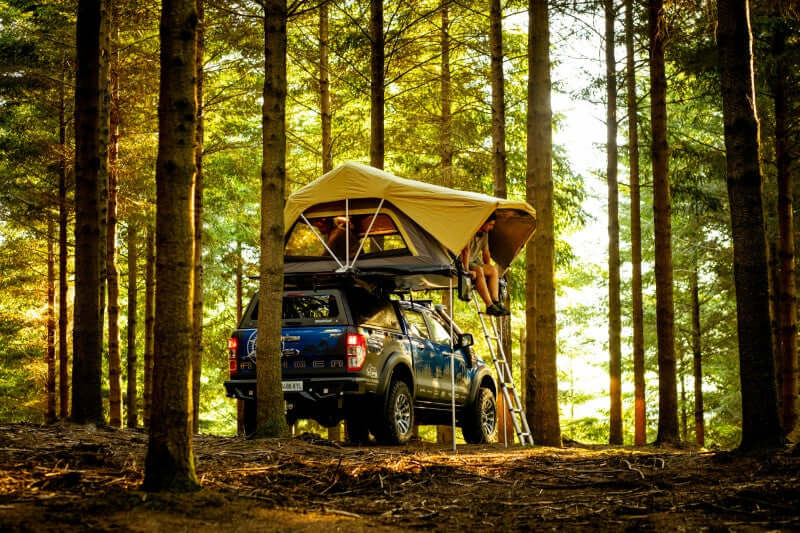 Wild Land tenda da tetto VAGALUME 160 semirigida tipo libro