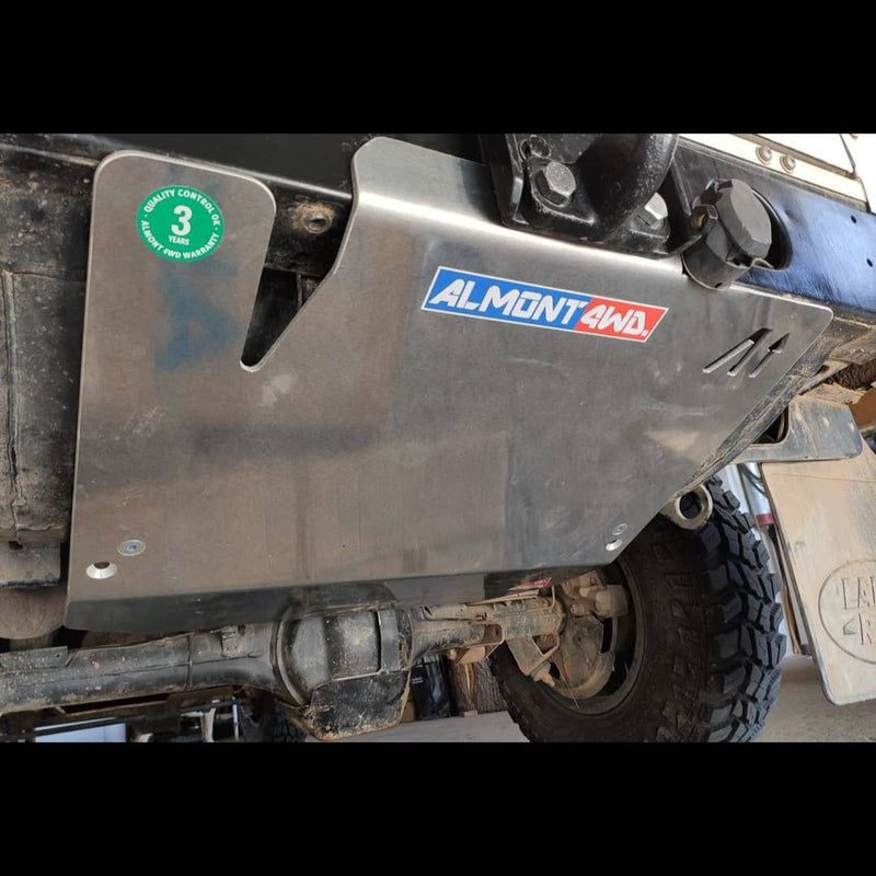 LAND ROVER DEFENDER 344-DEFENDER 110 Piastra paramotore del serbatoio del carburante