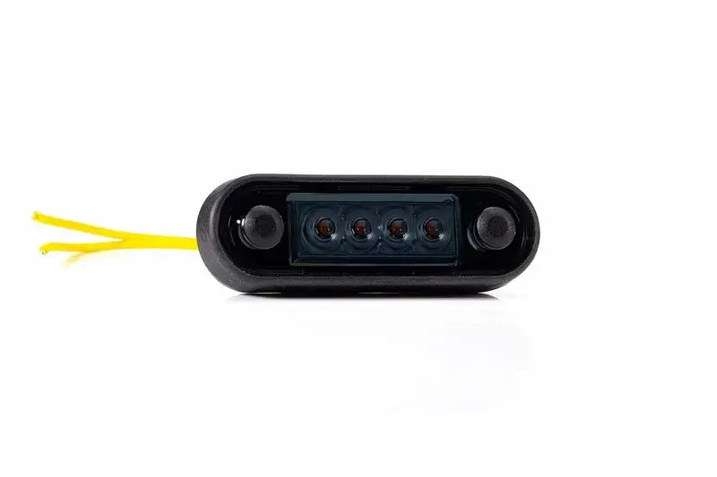 Tralert Fristom - Indicatore luminoso scuro ambra | 12-24v | 0,15 m di cavo