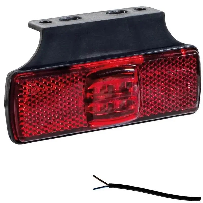 Tralert Fristom - Fanale di segnalazione a LED rossa | 12-24v | 50 cm di cavo