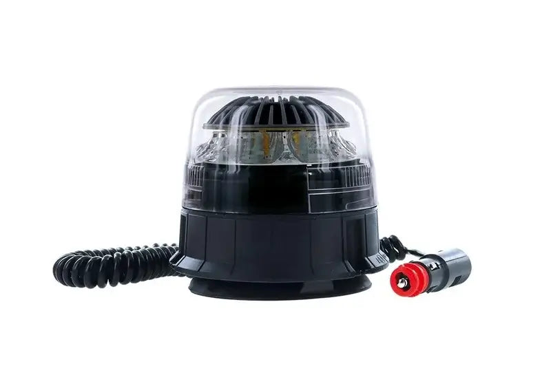 Vignal Group-Faro LED R65 ambra/trasparente 12/24v montaggio magnetico, singolo
