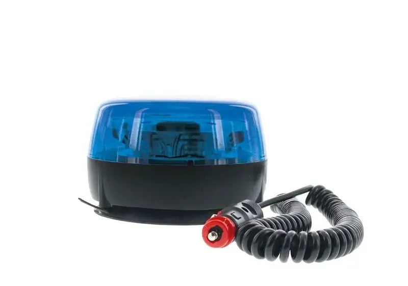 Vignal Group-LED R65 blu 12/24v Base magnetica Doppio flash