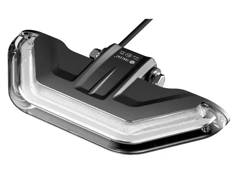 R65 -TRALERT - Torcia angolare LED R65 ambra 12/24v 2m di cavo