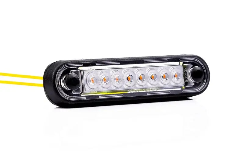 Tralert Fristom- fanale di segnalazione a LED / ambra lunga | 12-24v | 0,15 m. di cavo