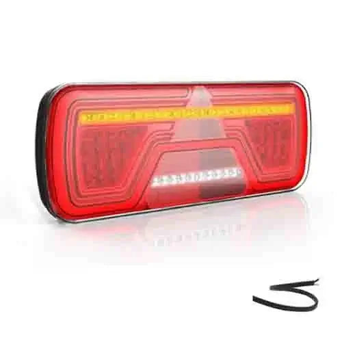 Tralert  - Fanale posteriore a LED al neon | lampeggiante dinamico | 12-24v