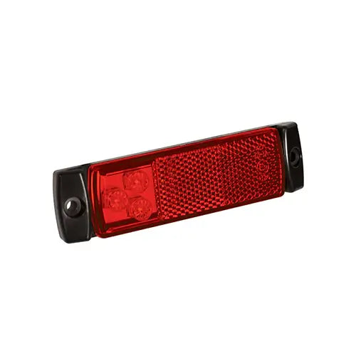 Tralert LED Autolamps - Fanale di segnalazione a LED rossa | 12-24v | 50 cm. di cavo