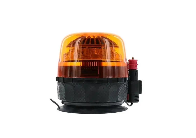 Vignal Group-Faro LED R65 ambra 12/24v base magnetica+ ventosa, rotante