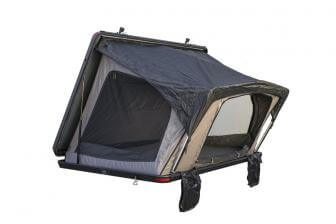 Wild Land - Tenda da tetto rigida in alluminio BRETEMA 140