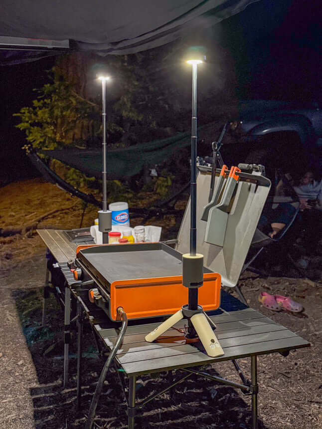 Outask Illuminazione LED Telescopica da Esterno Versatile 