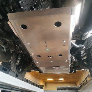TOYOTA HILUX KUN25/26 SERIES VIGO 2005-16 Piastra protezione Cambio manuale/automatico + piastra paramotore di trasferimento