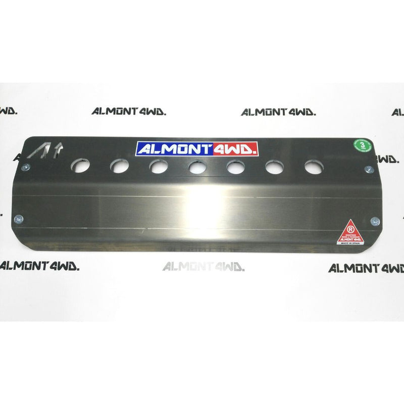 JEEP WRANGLER TJ 1997-2006 (all engines) 317-Piastra paramotore anteriore (tutti i paraurti)