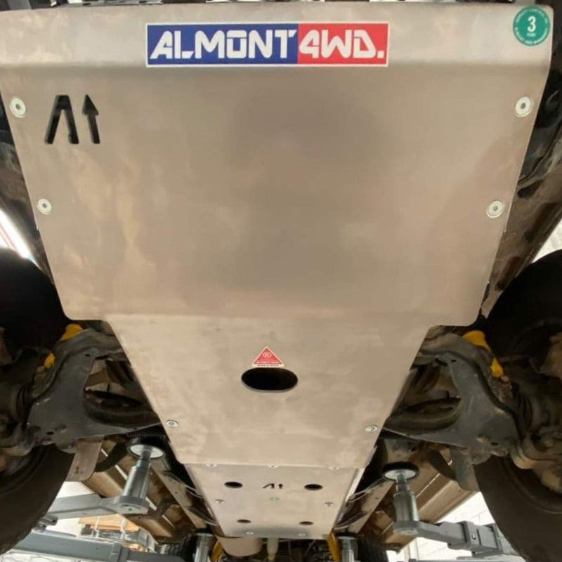 TOYOTA J9 SERIES 1996-2002 8-KZJ-KDJ 90/95 Piastra paramotore anteriore per paraurti ASFIR