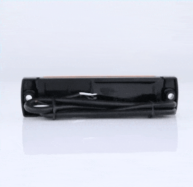 Tralert LED Autolamps - Fanale di segnalazione a LED ambra | 12-24v | 50 cm. di cavo