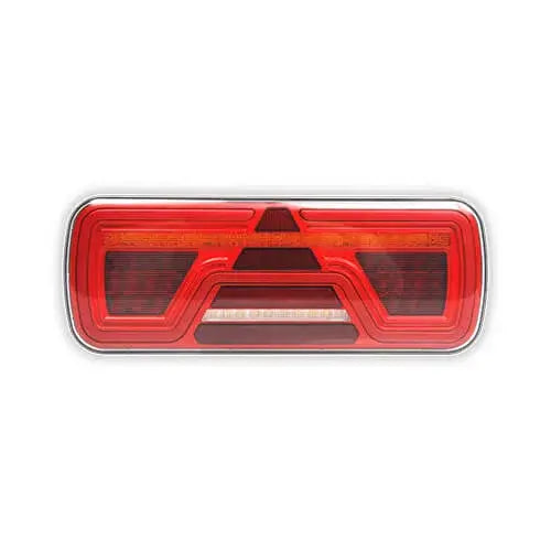 Tralert  - Sinistra | fanale posteriore al neon a LED | Lampeggiante dinamica | 12-24v | Cavo da 200 cm