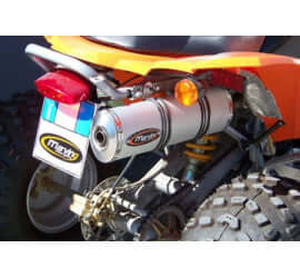 Scarico - Silenziatore - Marmitta Marving Barossa 300 2009-