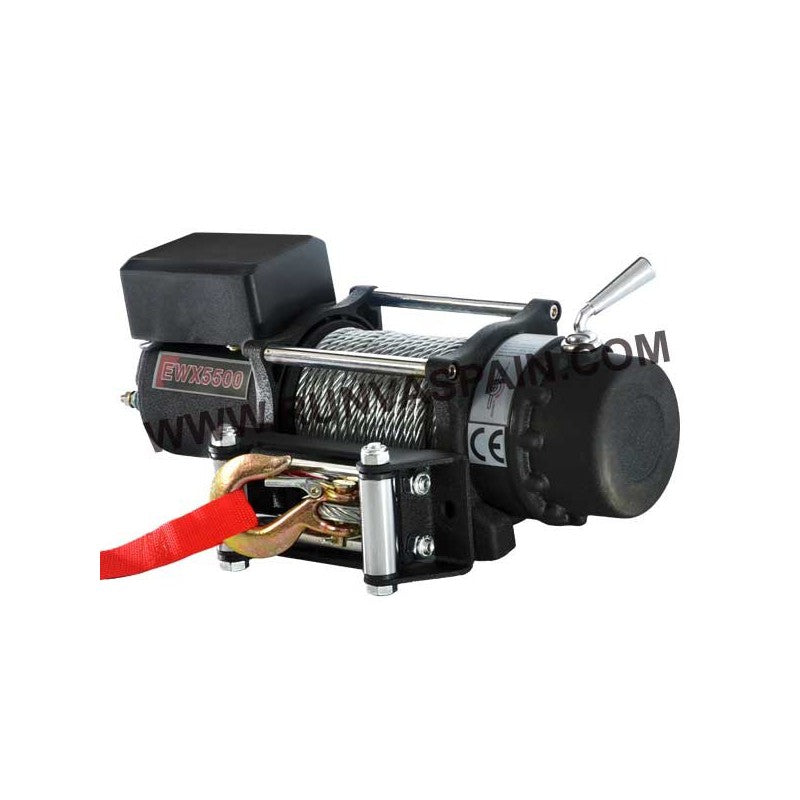 VERRICELLO ELETTRICO RUNVA 5500 lb - 2495 kg - 12V CON COMANDO CS