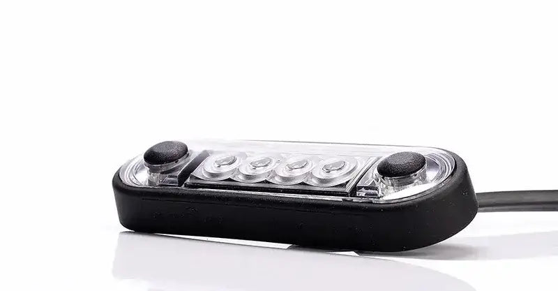 Tralert Fristom - fanale di segnalazione a LED Ambra | 12-24v | 50 cm. di cavo
