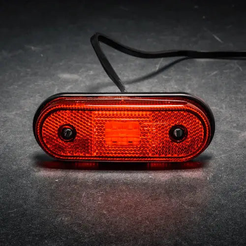 Tralert Fristom -  Fanale di segnalazione a LED rossa | 12-24v | Cavo da 50 cm