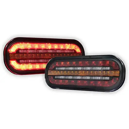 Tralert  Fristom - fanale posteriore compatta a LED con lampeggiante dinamico per rimorchio | 12-24v