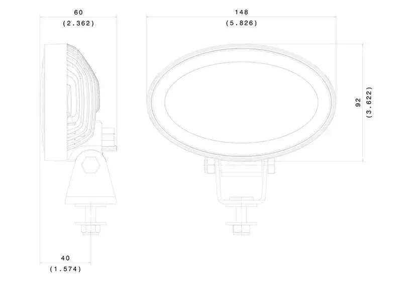 Vignal Group - Faro da lavoro a LED ABL | 1500 lumen