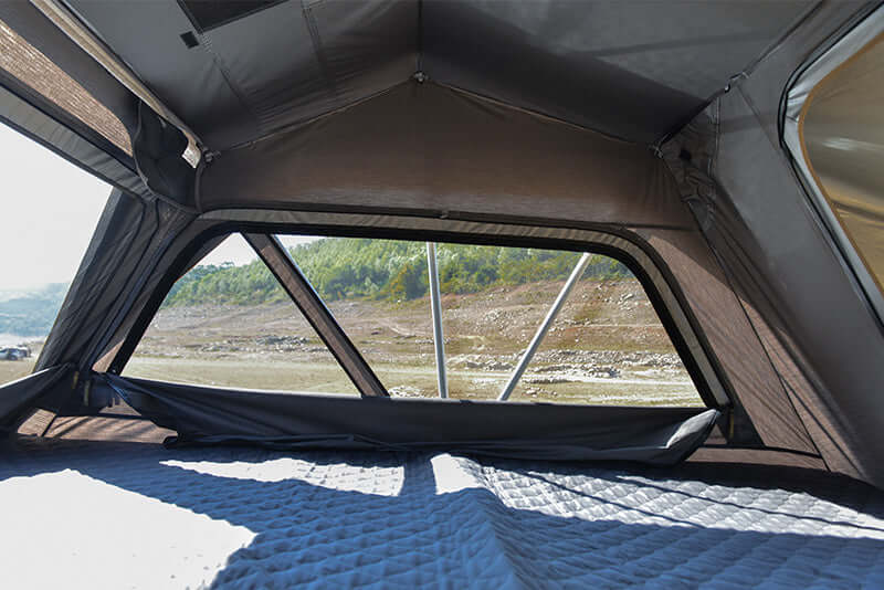 Wild Land tenda da tetto VAGALUME 160 semirigida tipo libro