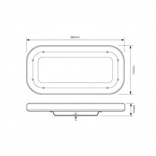 ElectraQuip - Minibar compatto | 12-24v | 380mm |