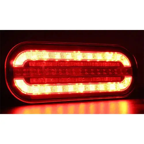 Tralert  Fristom - fanale posteriore compatta a LED con lampeggiante dinamico per rimorchio | 12-24v