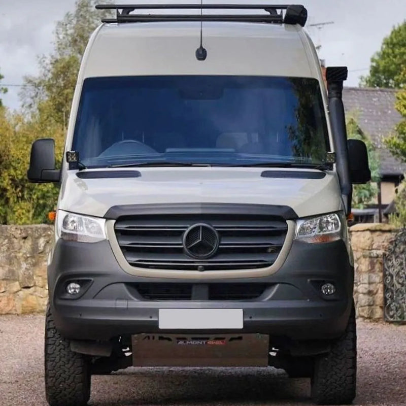 MERCEDES BENZ SPRINTER 3 4X4 July 2019 - September 2022 276-Piastra paramotore anteriore per paraurti VAN COMPASS