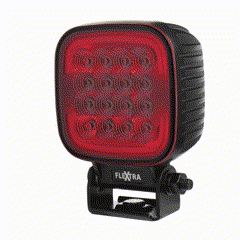 TRALERT - fanale da lavoro quadrupla a LED con fanale di posizione 9-36v