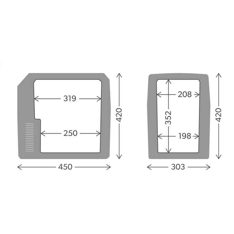 Dometic TropiCool TCX 21 Frigorifero portatile termoelettrico, 21 l