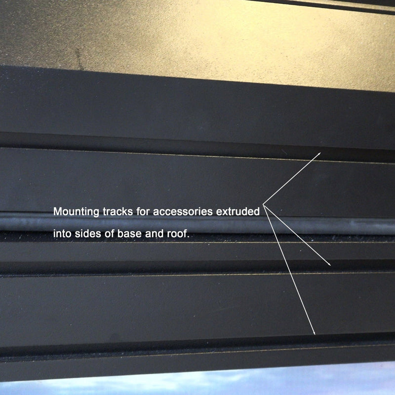 The Bush Company Tenda da tetto Ax27 Clampshell Rooftop tent