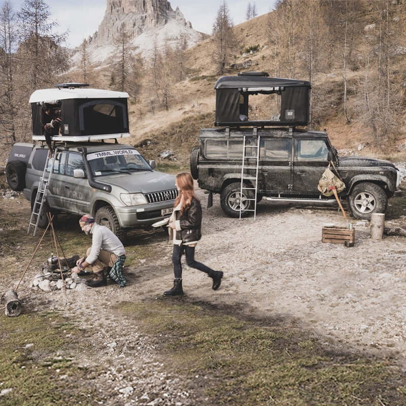 AutoHome Air-Sky 360 Tenda da Tetto Rigida Small - Nero