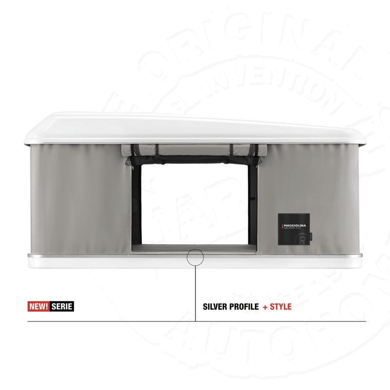 AutoHome Maggiolina Airlander Plus Tenda da Tetto Rigida Small - Carbon