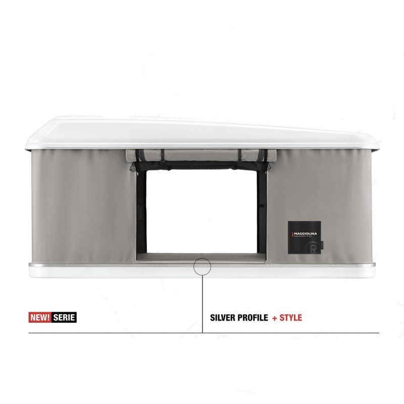 AutoHome Maggiolina Airlander Plus Tenda da Tetto Rigida Small - Gray