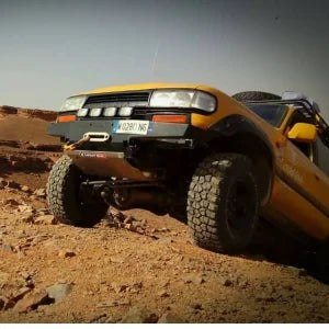 TOYOTA J8 SERIES 1989-2007 2-HDJ-FZJ80 Piastra paramotore anteriore per paraurti VERRICELLO