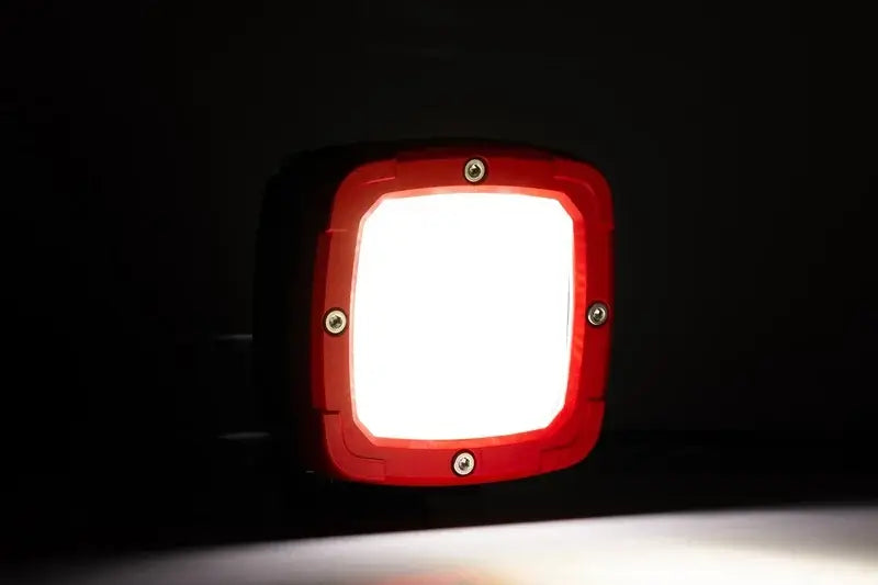 Fristom - Faro da lavoro LED a fascio luminoso 38W / 4100lm / 12-36v 1m. Cavo