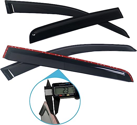 DEFLETTORI FINESTRINI FORD RANGER 2015-2018