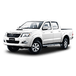 TOYOTA HILUX KUN25/26 SERIES VIGO 2005-16 Piastra protezione Cambio manuale/automatico + piastra paramotore di trasferimento