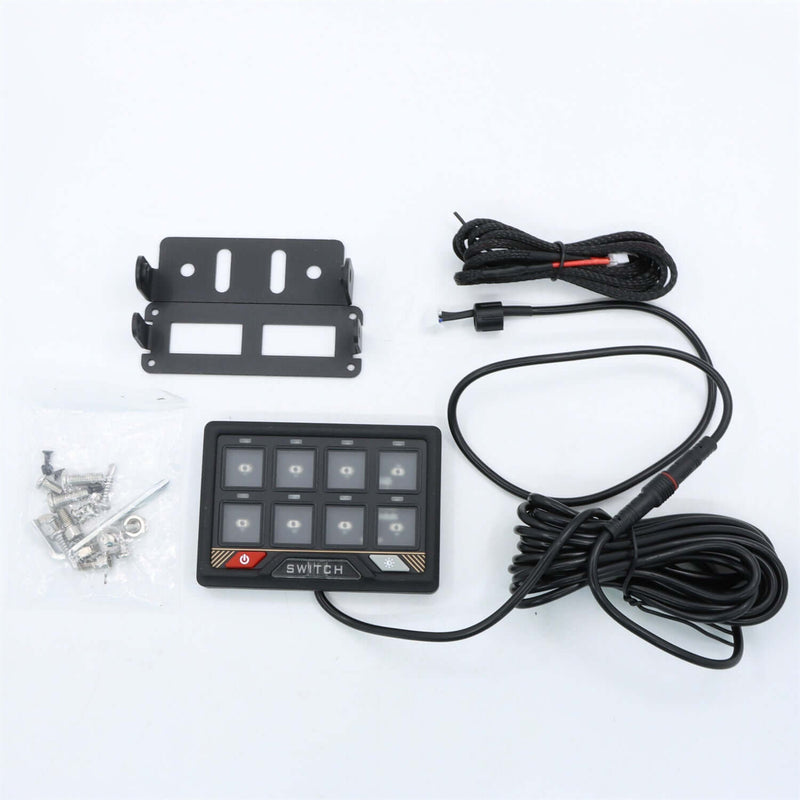Pulsantiera Elettronica auto e barche 8 Posizioni