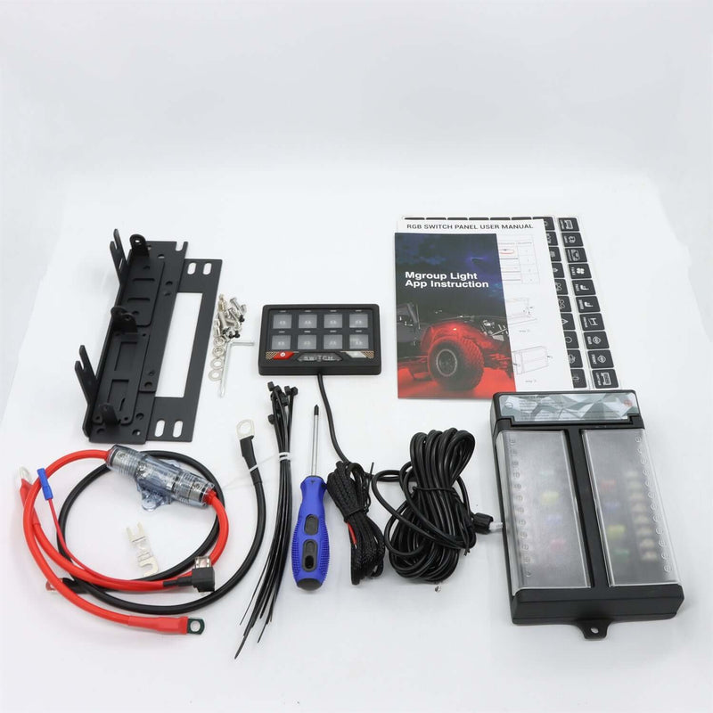 Pulsantiera Elettronica auto e barche 8 Posizioni