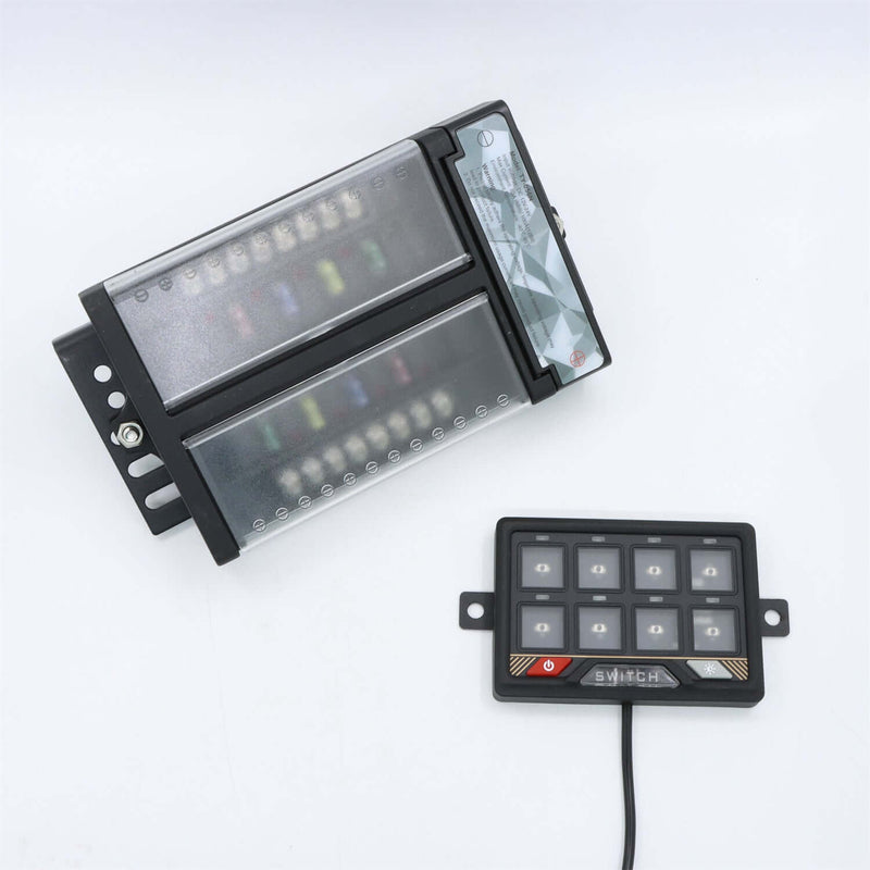 Pulsantiera Elettronica auto e barche 8 Posizioni