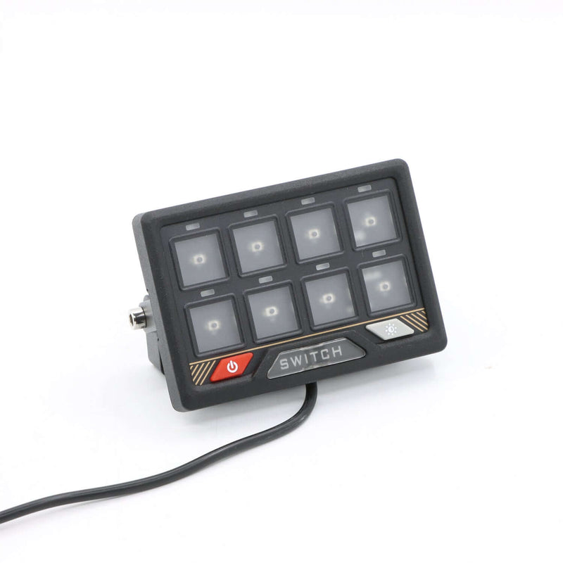 Pulsantiera Elettronica auto e barche 8 Posizioni