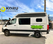 Koru soluciones lamina superiore porta oggetti su furgone, compatibile con MAN TGE e Mercedes-Benz Sprinter