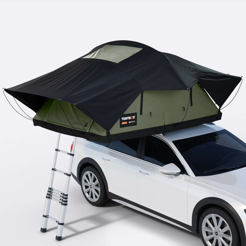 TentBox Lite XL Tenda da tetto - Slate - copertura morbida