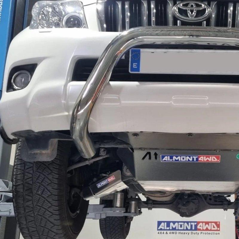 TOYOTA J12 SERIES 2002-2009 13-KDJ-120/125 Piastra paramotore anteriore per paraurti ARB + kit collegam